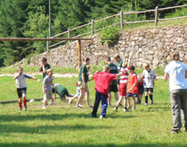 Schullandheim mit Fußballplatz